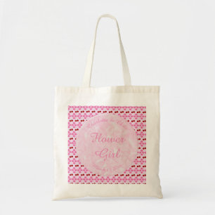 Pink Spring Wedding Cherry blossom and cherries Tote Bag