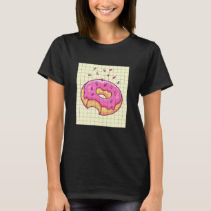 Pink Sprinkle Donut Doughnut  Foodie Food T-Shirt