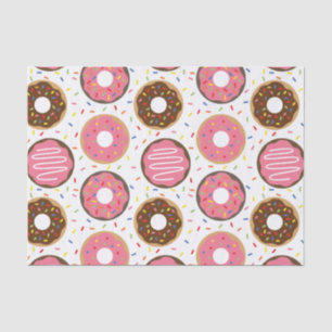 Pink Sprinkles Donuts Tissue Paper