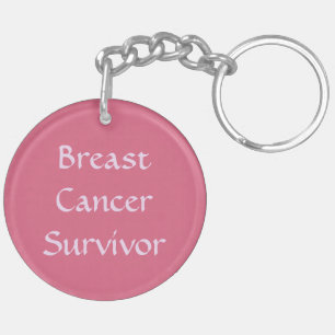 Pink St. Agatha (M 003) Blank/DIY Back Key Ring