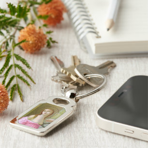 Pink St. Agatha (M 003) Key Ring