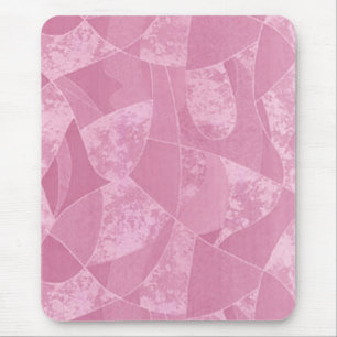Pink Stain Glass Mouse Pad