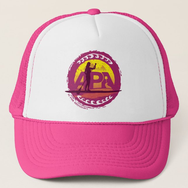 Pink Stamp Hat (Front)
