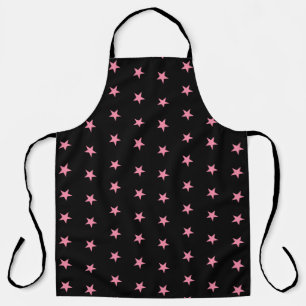 Pink Star Apron