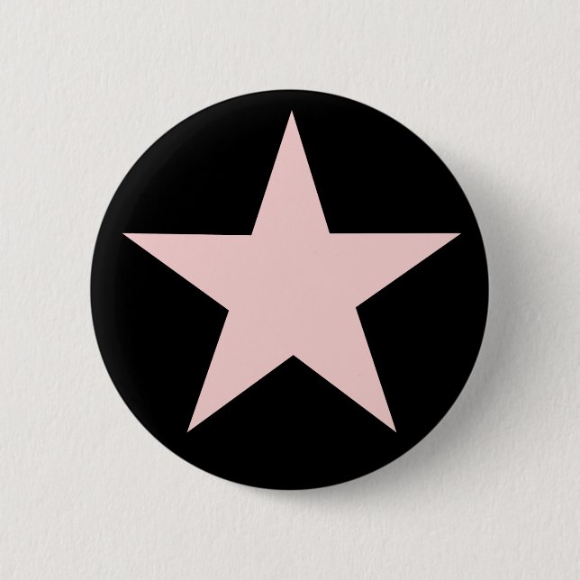 Pink Star Button (Front)