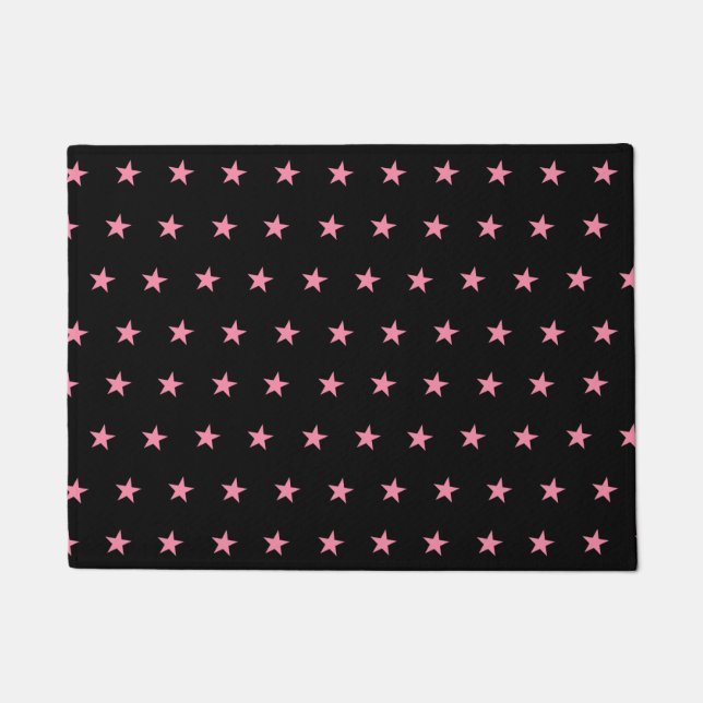 Pink Star Doormat (Front)
