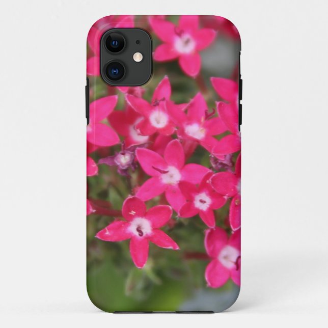 Pink Star Flower Case-Mate iPhone Case (Back)