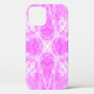 Pink star kaleidoscope pattern Case-Mate iPhone ca 12 Case