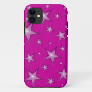 Pink Stars iPhone 5 barely there case