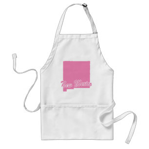 Pink State New Mexico Standard Apron