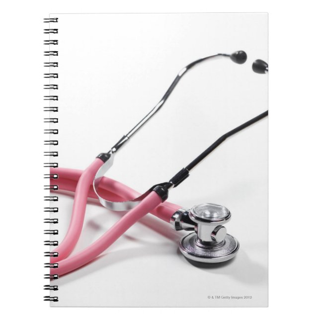 Pink Stethoscope Notebook (Front)