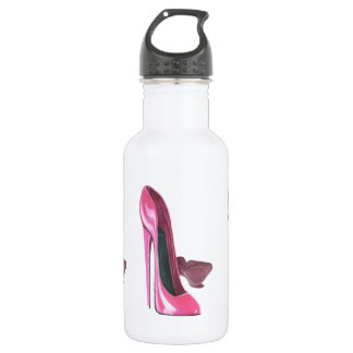 Pink Stiletto Shoes Art 532 Ml Water Bottle