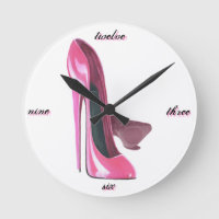 Pink Stiletto Shoes Art