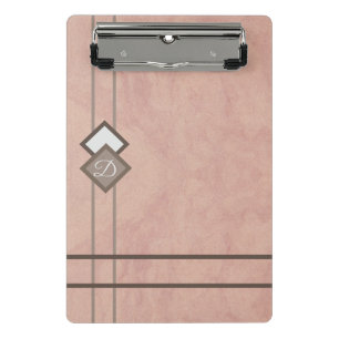 Pink stone mini clipboard