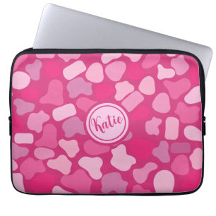 Pink Stone Pattern- Laptop Sleeve