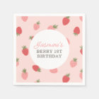 Pink Strawberry Birthday Party