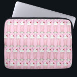 Pink Strawberry Ice Cream Shake Milkshake Dessert Laptop Sleeve<br><div class="desc">Features an original marker illustration of a delicious pink strawberry milkshake, topped with whipped cream, a red cherry, and a swirly straw. An ice cream shoppe, diner, and soda fountain classic! Great for any foodie. Need help with customisation? Click "rebeccaheartsny" (upper right corner) then "contact this designer" to have something...</div>