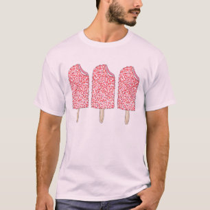 Pink Strawberry Shortcake Ice Cream Pop Popsicle T-Shirt