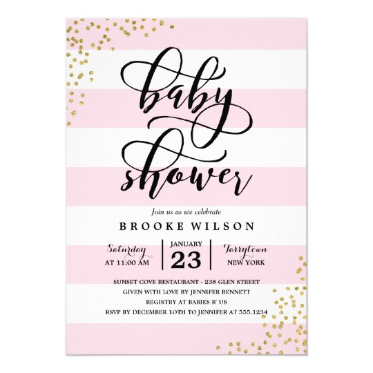 baby shower invatation