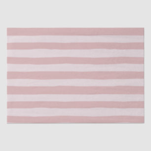 Pink Stripe Pattern Two Beautiful Shades of Pink Tissue Paper