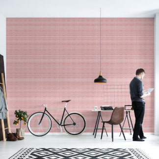 Pink Stripe Wallpaper | Baby Nursery Wallpaper