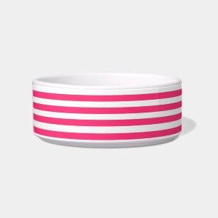 Pink Striped Bowl