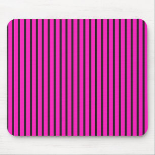 Pink Striped texture Mouse Pad