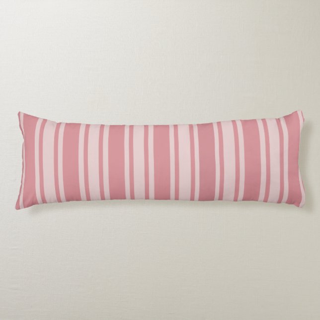 Pink Stripes Body Cushion (Front)