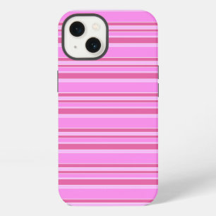 Pink stripes Case-Mate iPhone case