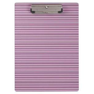Pink stripes clipboard