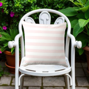 Pink Stripes Cushion