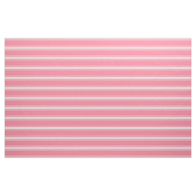Pink Stripes custom fabric (Yard)