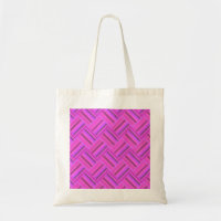 Pink stripes diagonal weave pattern