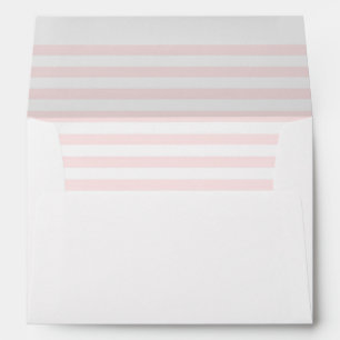 Pink Stripes Envelope