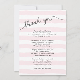 Poems For Girls Baby Shower Cards Zazzle Au