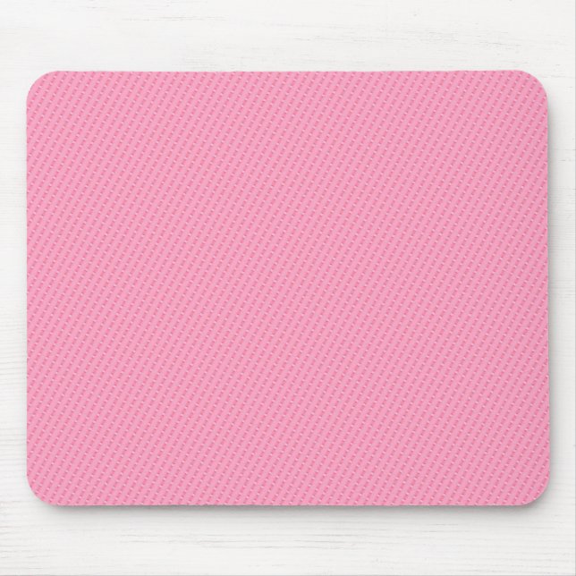 Pink Stripes Mouse Pad (Front)