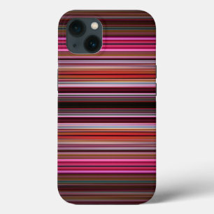 Pink stripes pattern Case-Mate iPhone case