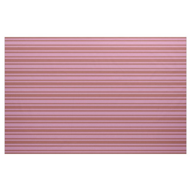 Pink Stripes Pattern customizable fabric (Yard)