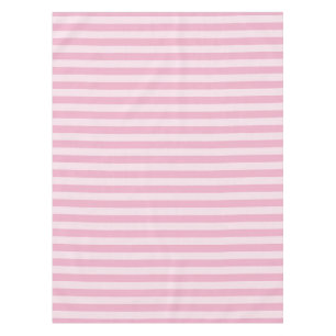 Pink Stripes Seamless Pattern Tablecloth