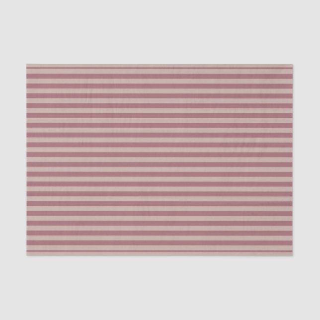 Pink Stripes Tissue Paper (Front)