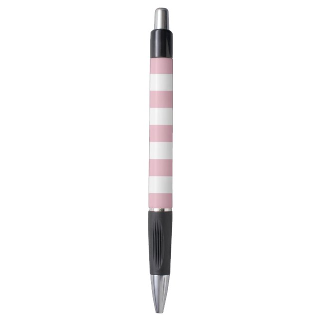 Pink Stripes, White Stripes, Striped Pattern (Front Vertical)