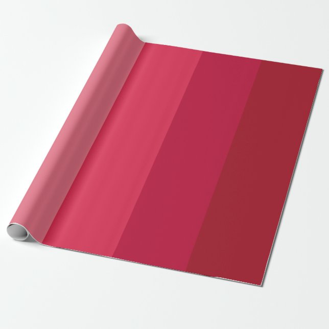 Pink stripes wrapping paper (Unrolled)