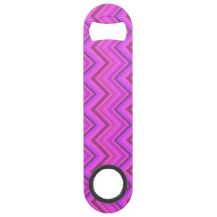 Pink stripes zigzag pattern