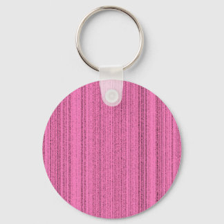 pink strips key ring