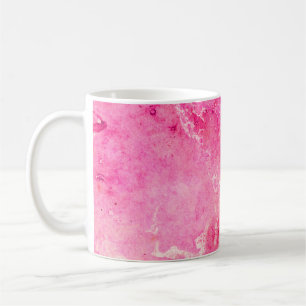 Pink Structures made in manual on a paper paintsba Coffee Mug