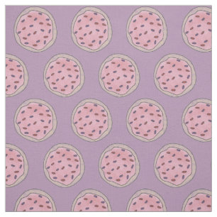 Pink Sugar Cookie Sprinkles Homemade Bake Sale Fabric