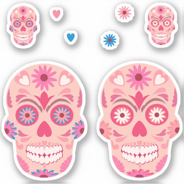 Pink Sugar Skull (Front)