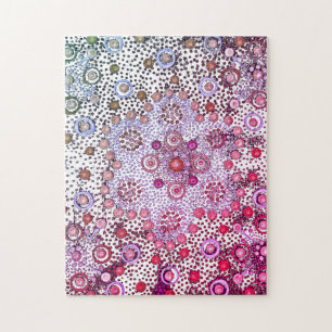 Pink summer berries jigsaw puzzle