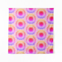 Pink Sunflower Tapestry