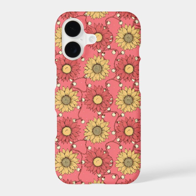 Pink Sunflowers Christmas (Back)